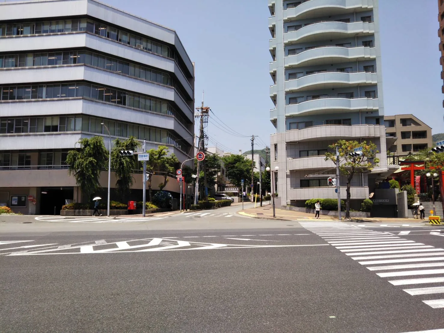 山手幹線 横断歩道