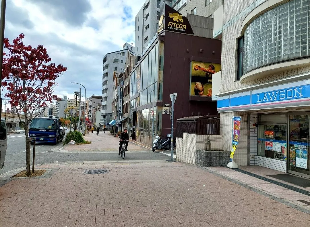 元町駅西口から北側付近