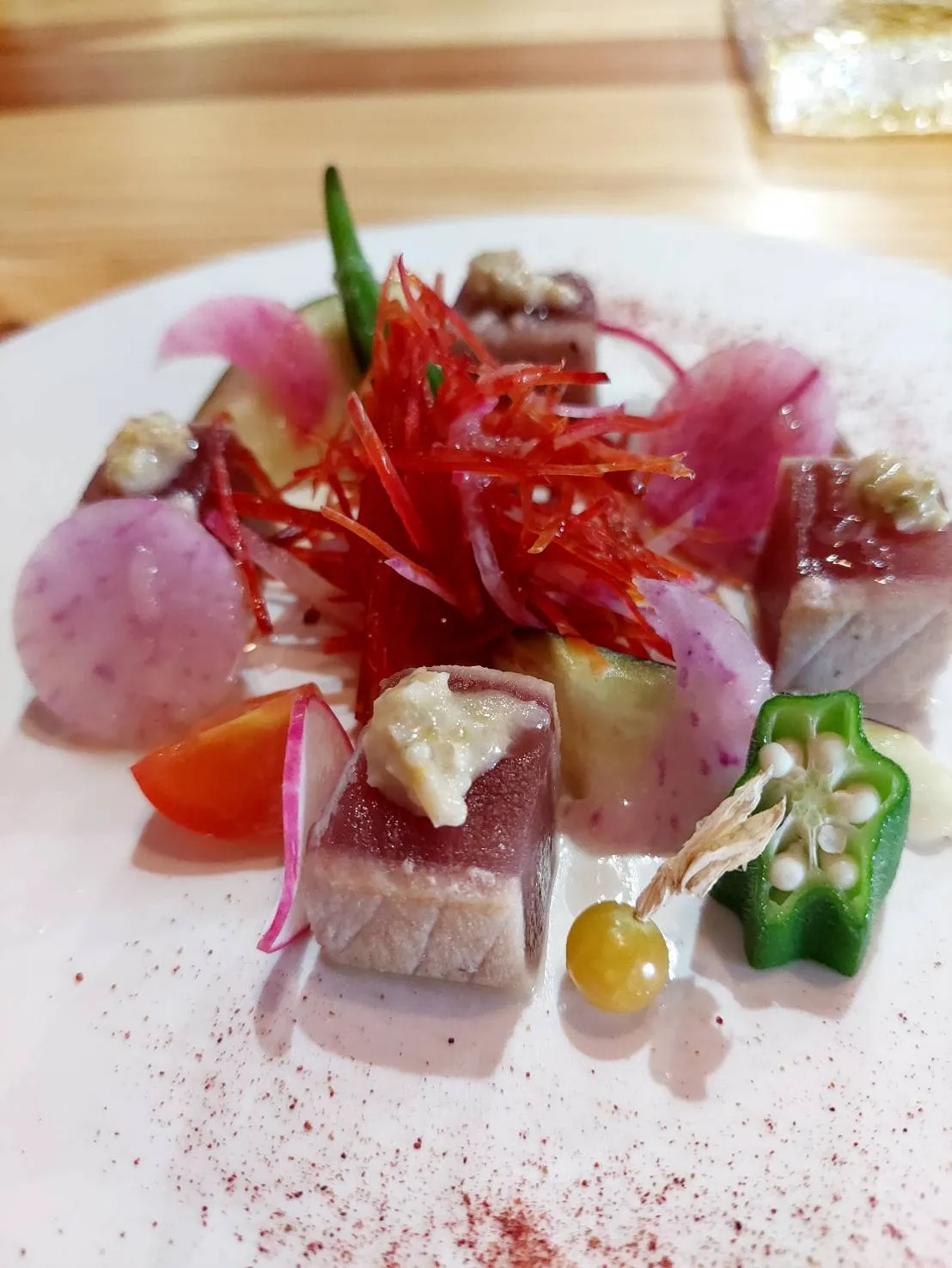 鮪 ビーツ 山椒