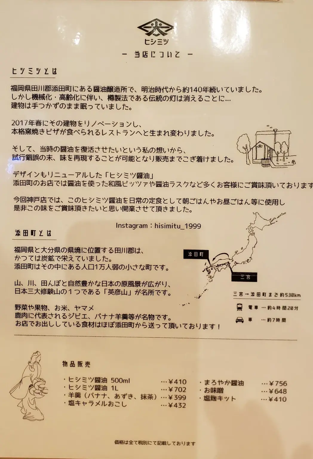 店舗プロフィール