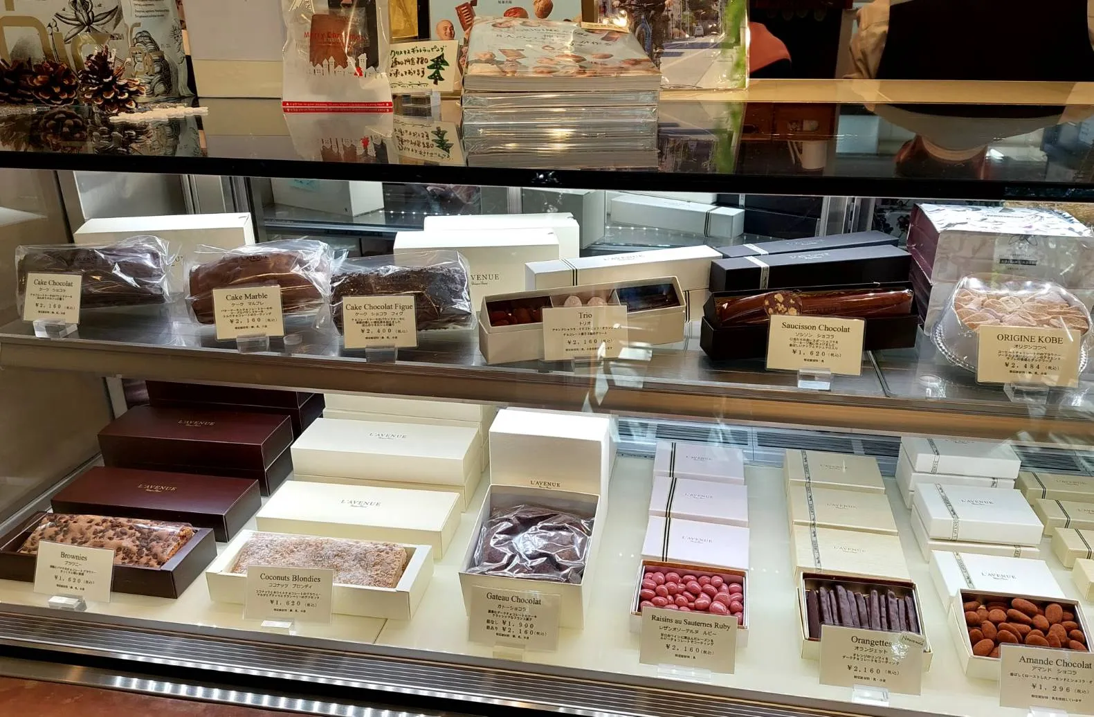 チョコレートとケーキ
