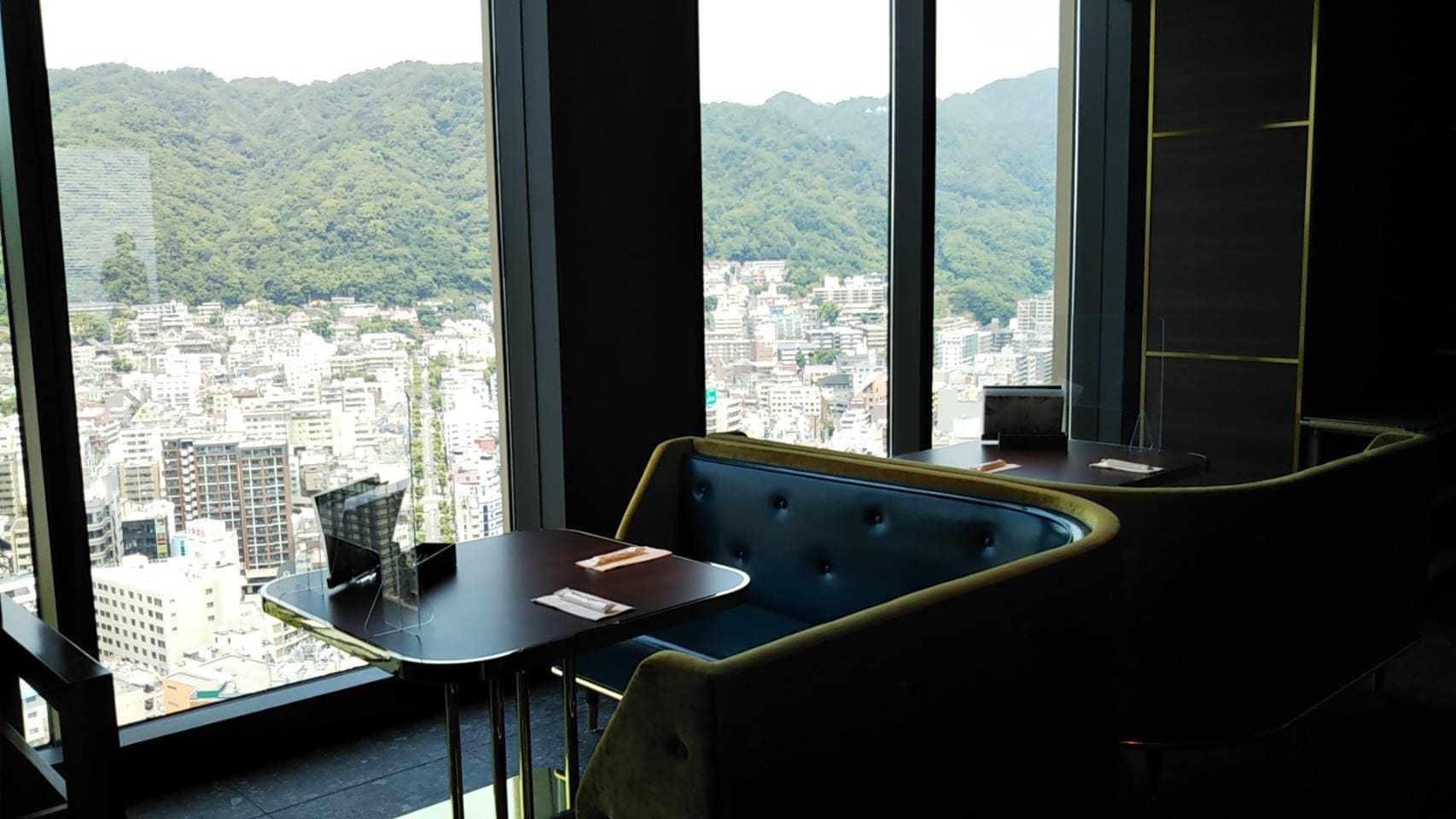 レストラン望海山からの眺望 山側の景色