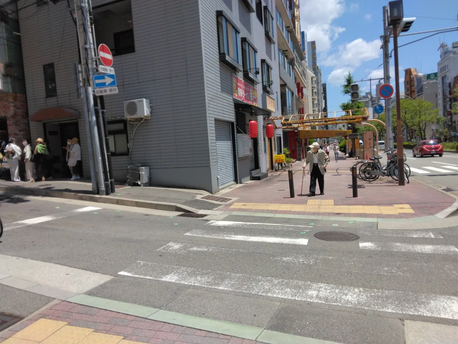 ひとつ目の信号