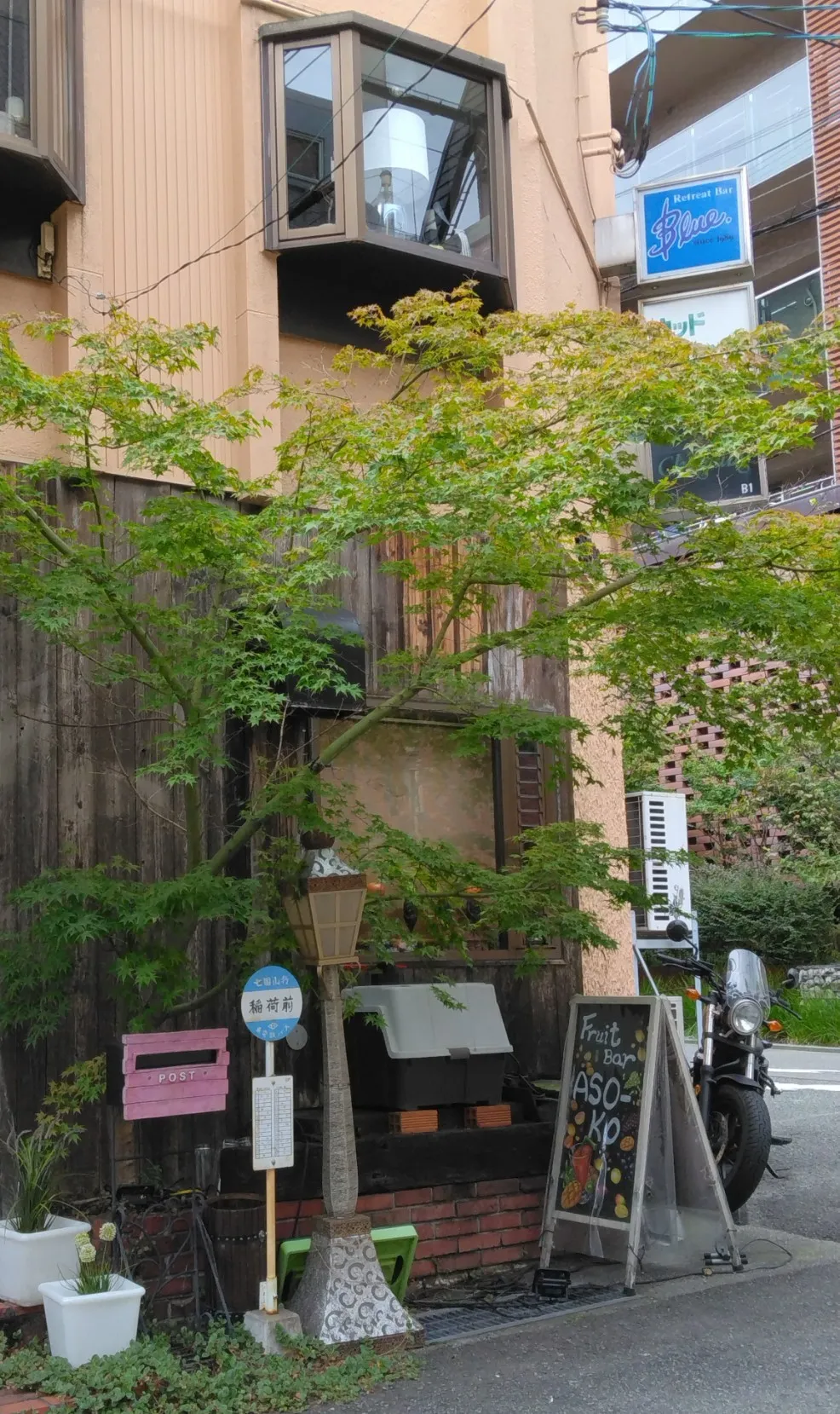 存在しないバス停留所
