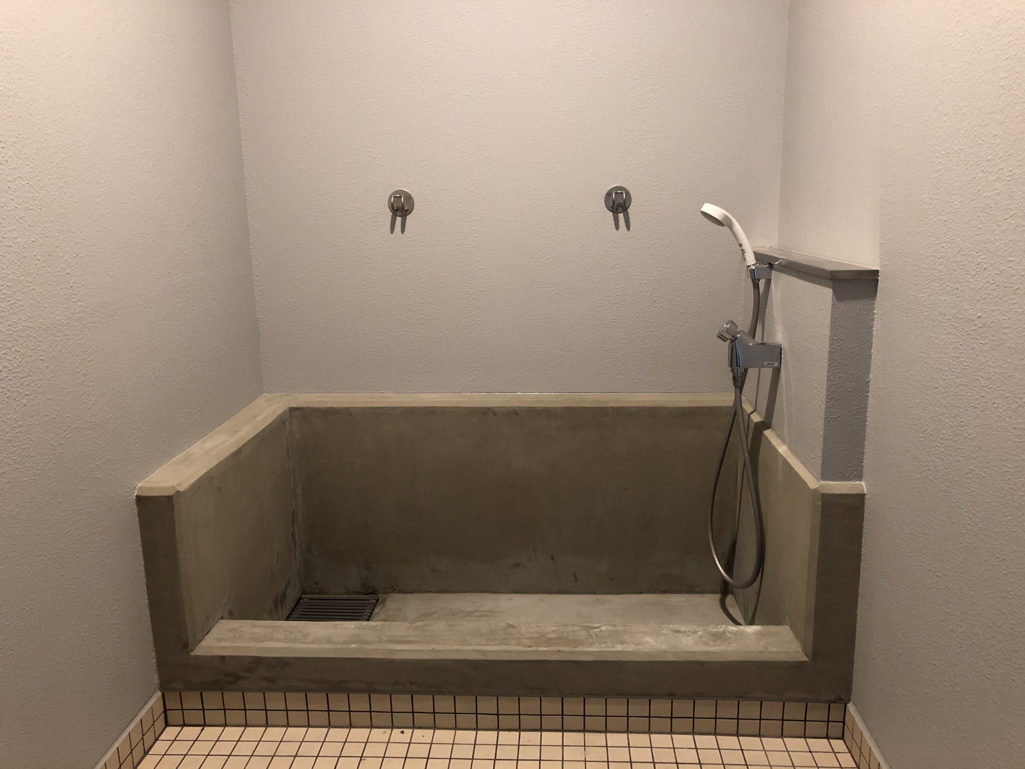 ペット足洗い場
