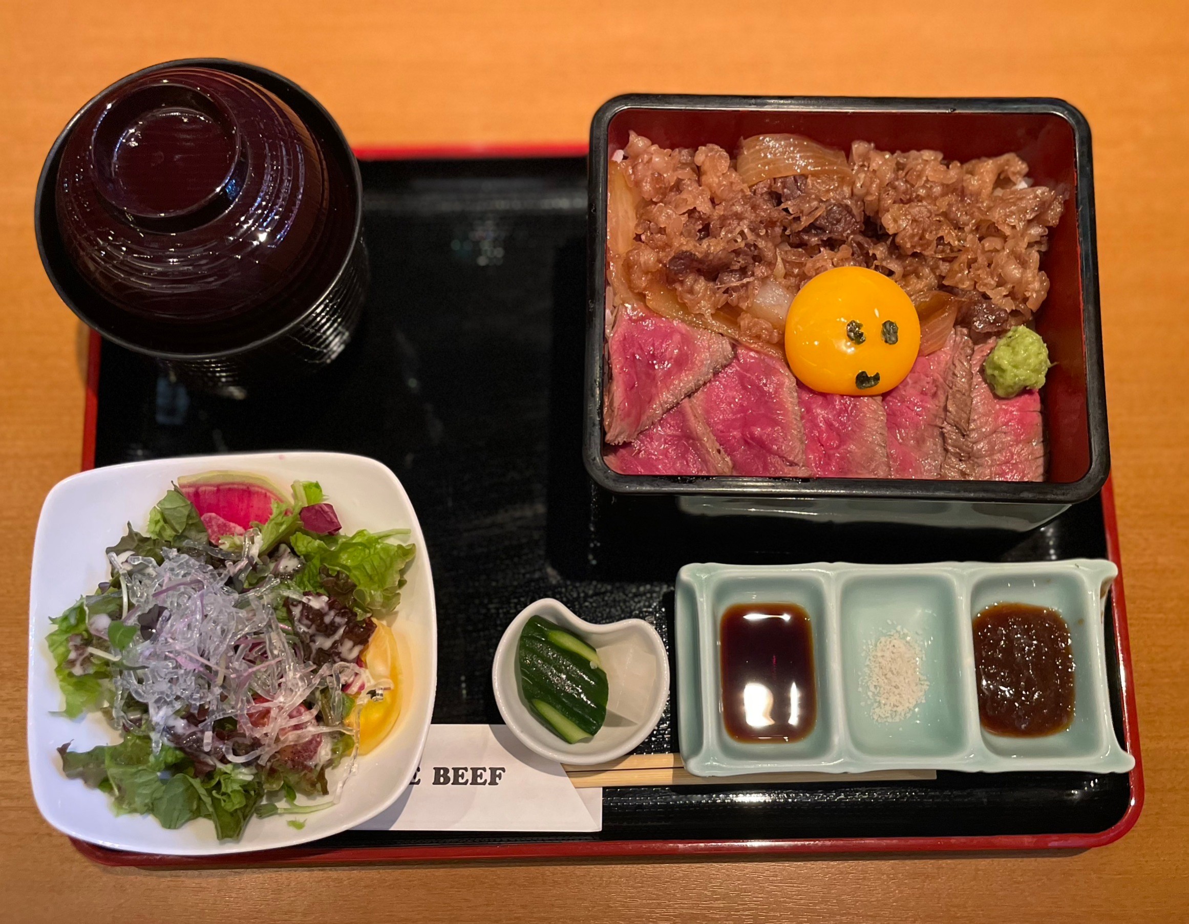 『神戸牛 黒澤』のステーキ重🥩