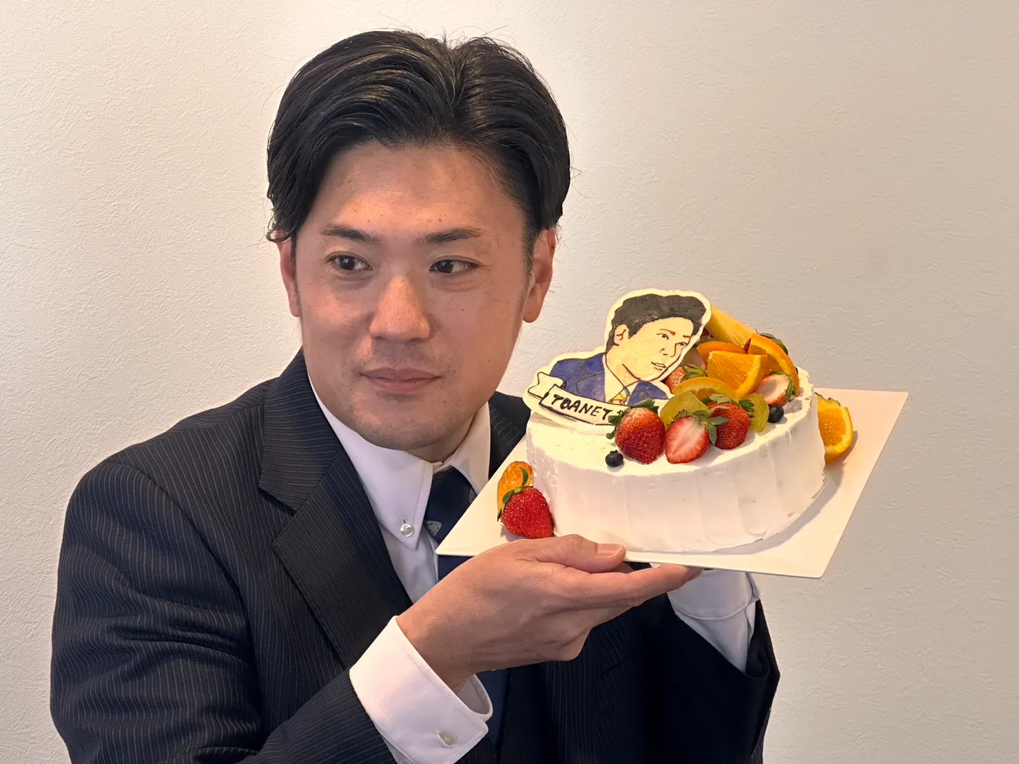 社長の似顔絵イラスト