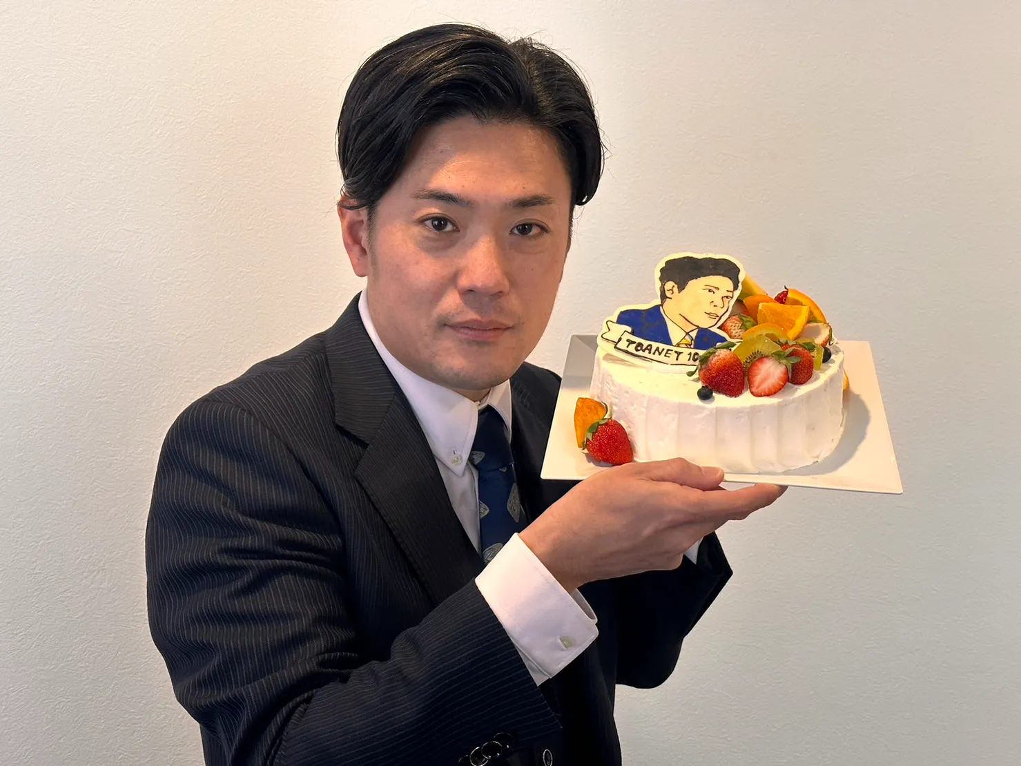 社長の似顔絵イラスト