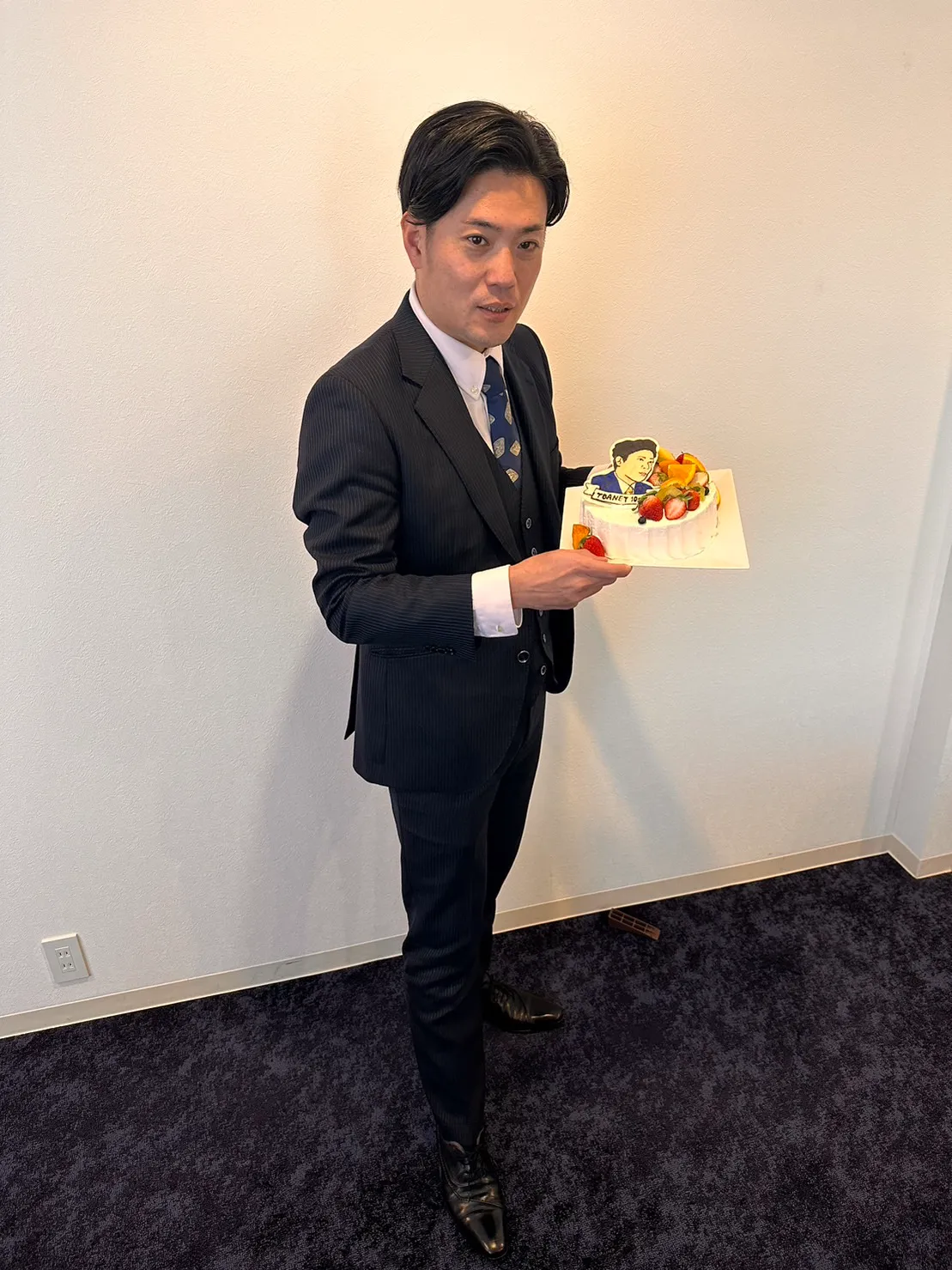 社長の似顔絵イラスト