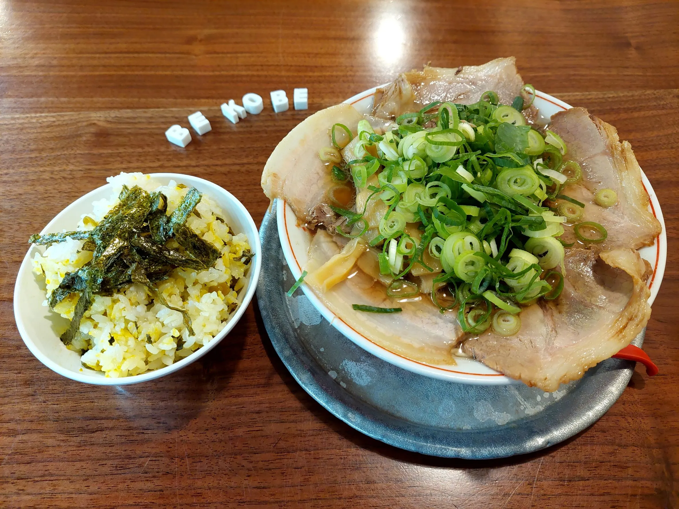 『神戸ラーメン 第一旭 三宮神戸西店』神戸醬油ラーメンの元祖