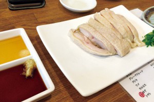 蒸し鶏