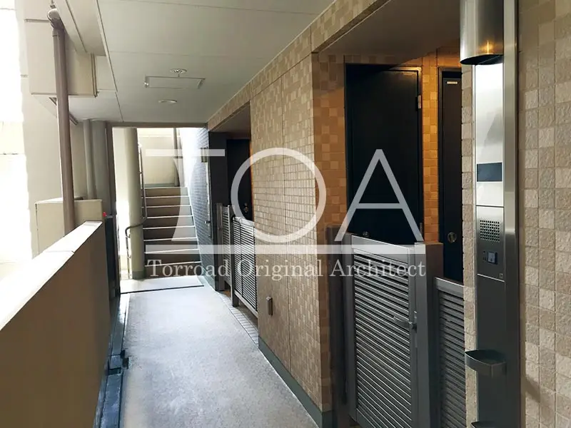 ハーティネス・トアロード中山手 共用廊下