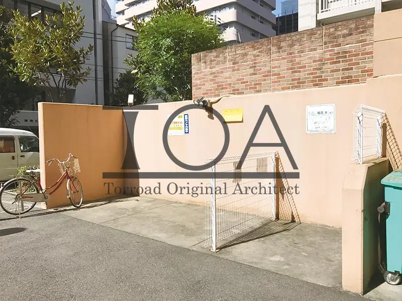 ルネ神戸磯上通 ゴミ置場