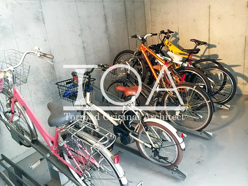 ワコーレ山本通ヴェルツィオ 駐輪場