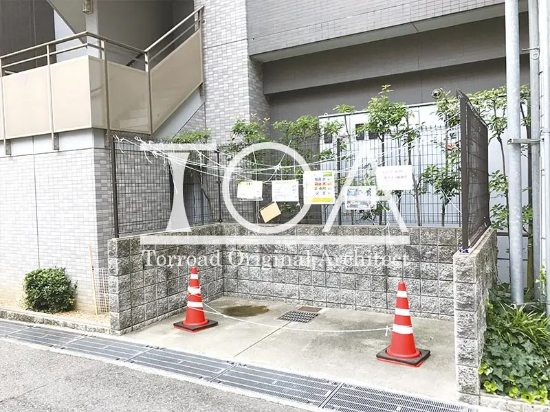 リベルタ北野 ゴミ置場