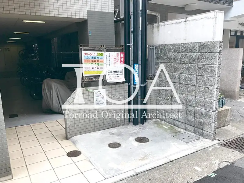 リベール北野シティタワー ゴミ置場
