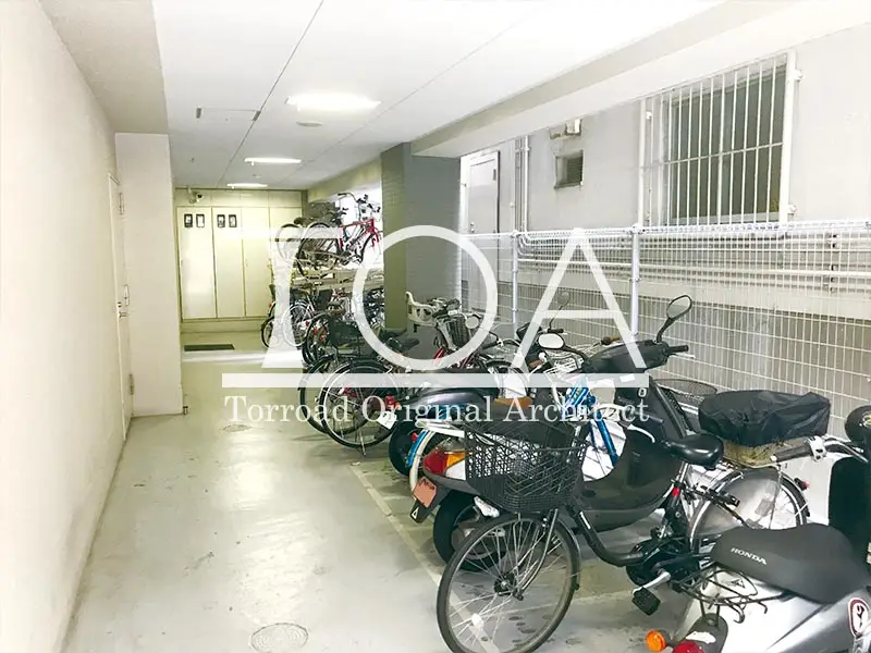 リベール北野シティタワー 駐輪場