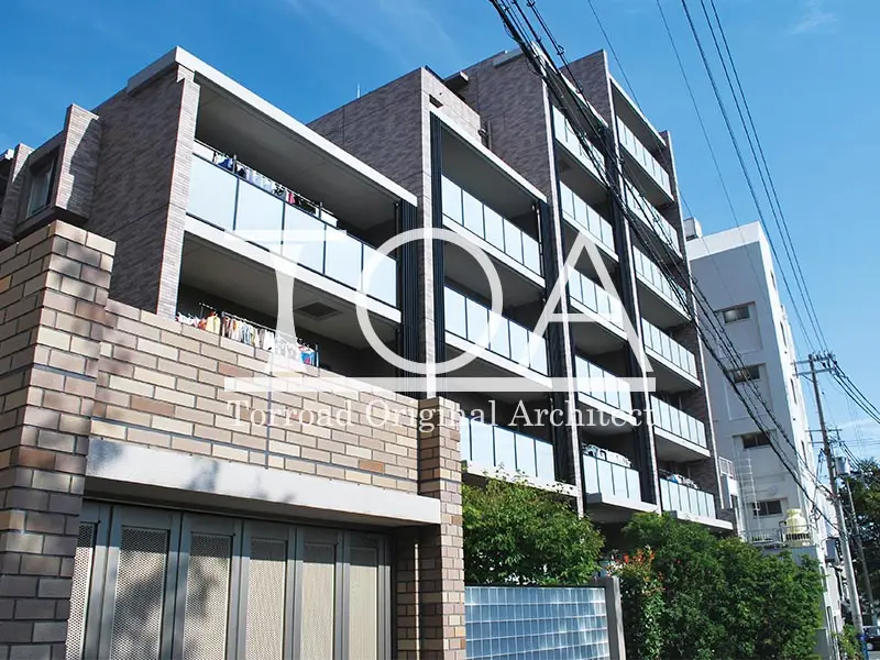 ライオンズ新神戸山の手レジデンスの外観