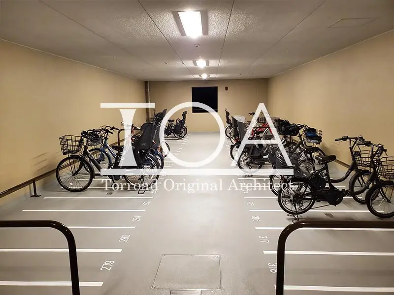 ジオ神戸中山手通 屋内駐輪場