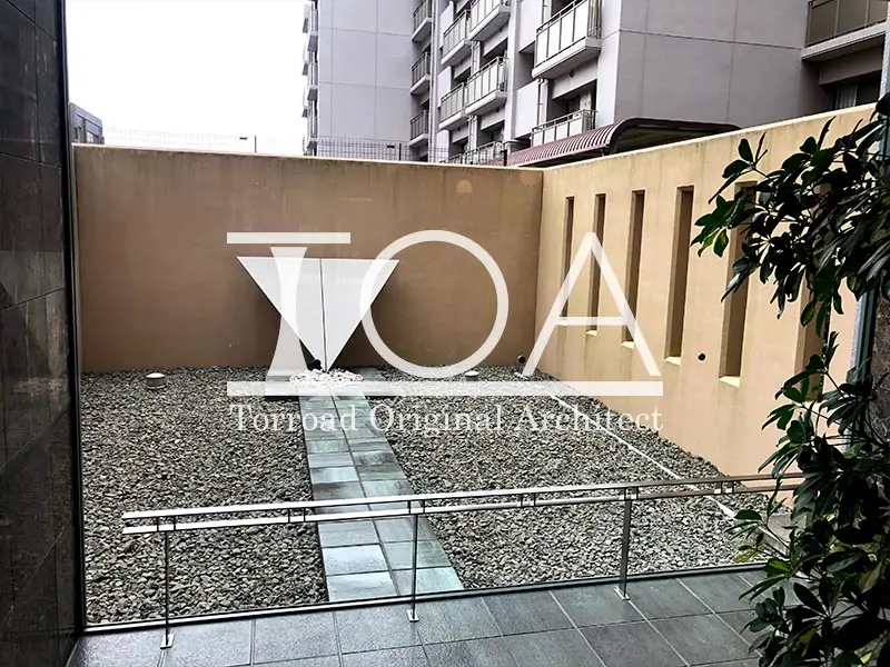 パークハイム神戸熊内町 中庭