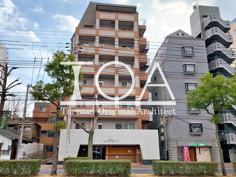 ワコーレアーバンヴュー熊内の外観