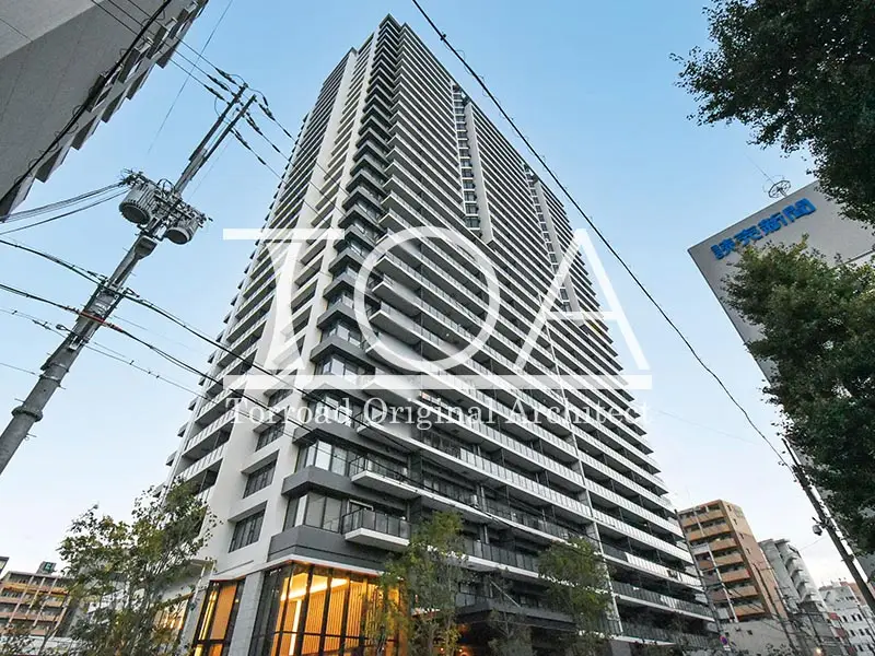 シティタワー東梅田パークフロント 北西からの外観