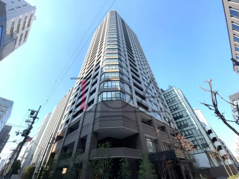 クレヴィアタワー大阪本町 北西からの外観
