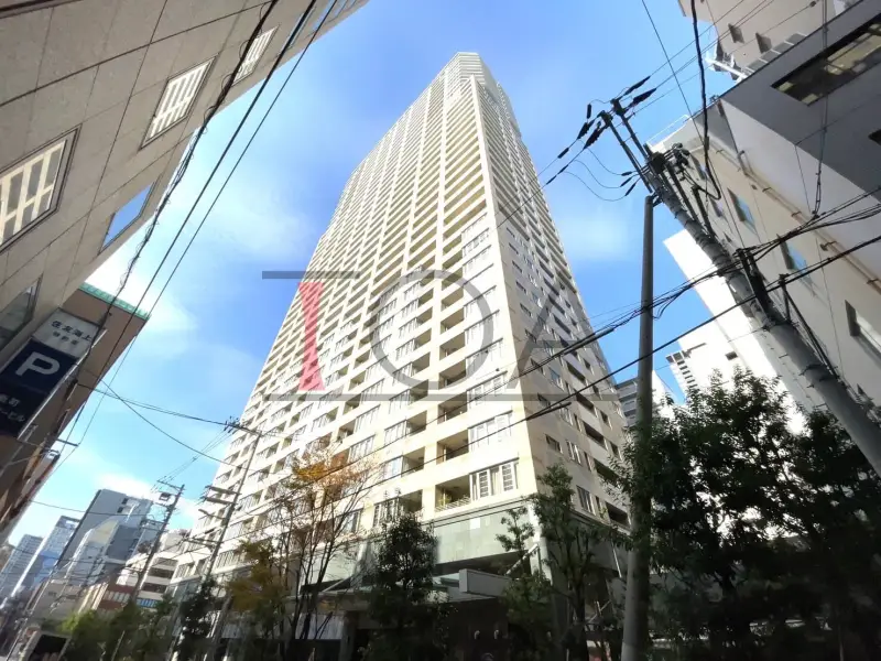 ビオール大阪大手前タワー 北東からの外観