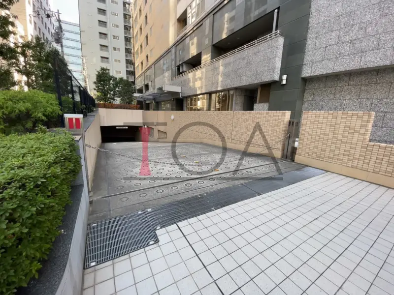 ビオール大阪大手前タワー 駐車場ゲート