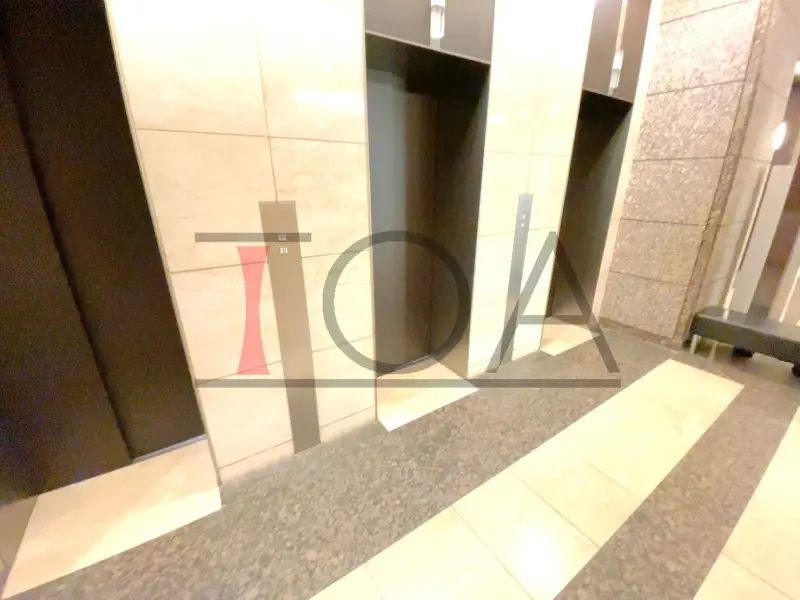 アップルタワー大阪谷町 エレベーター前