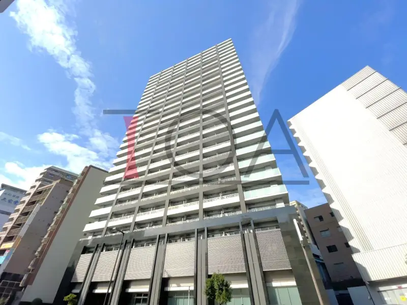 ライオンズマンション大阪スカイタワーの外観
