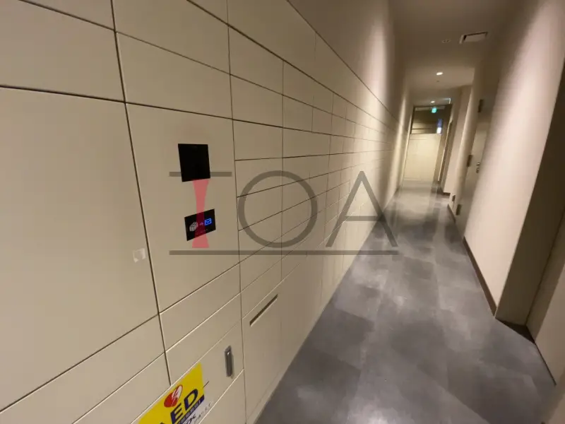 グランドメゾン上町台レジデンスタワー 宅配ボックス