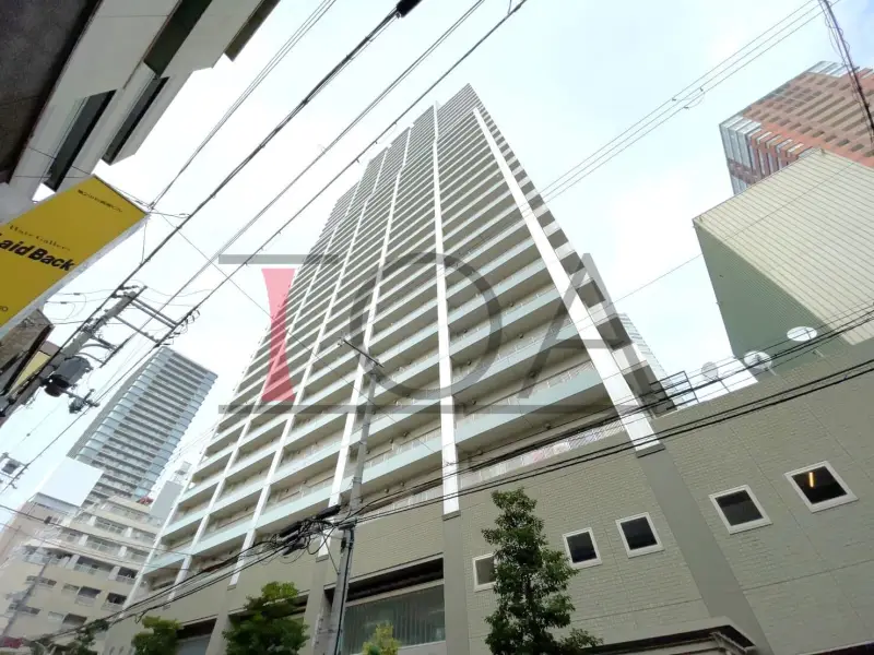 ディーグラフォート大阪NYタワーHIGOBASHIの外観