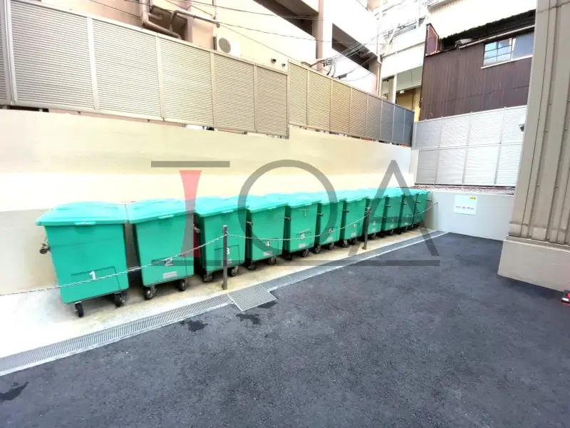 ランズ王子公園 ゴミ置き場