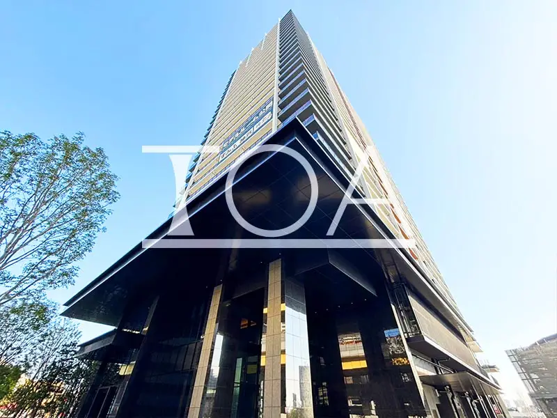 ベイシティタワーズ神戸EAST(ベイシティタワーズ神戸イースト) 南東からの建物外観