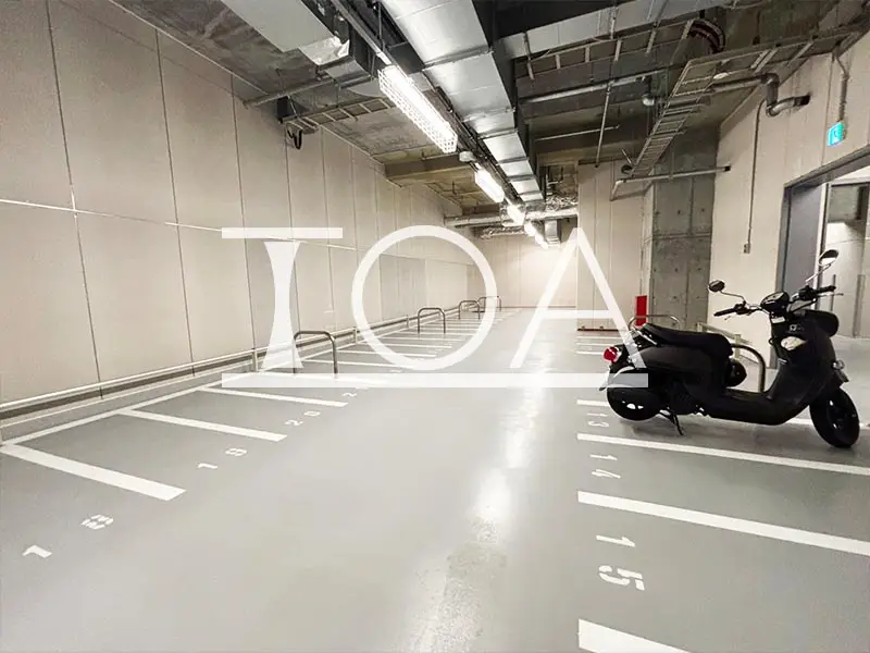 ベイシティタワーズ神戸EAST(ベイシティタワーズ神戸イースト) バイク置場